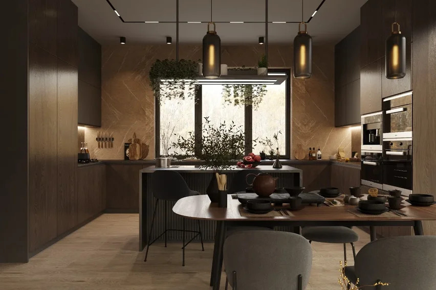 Кухня-гостиная