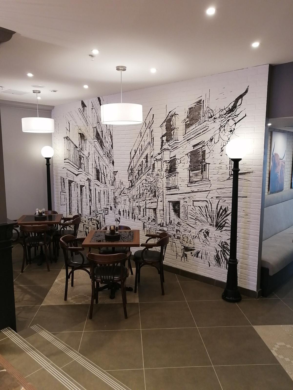 Дизайн ресторана  Del Toro Grill&Bar ул.Арбат д.9