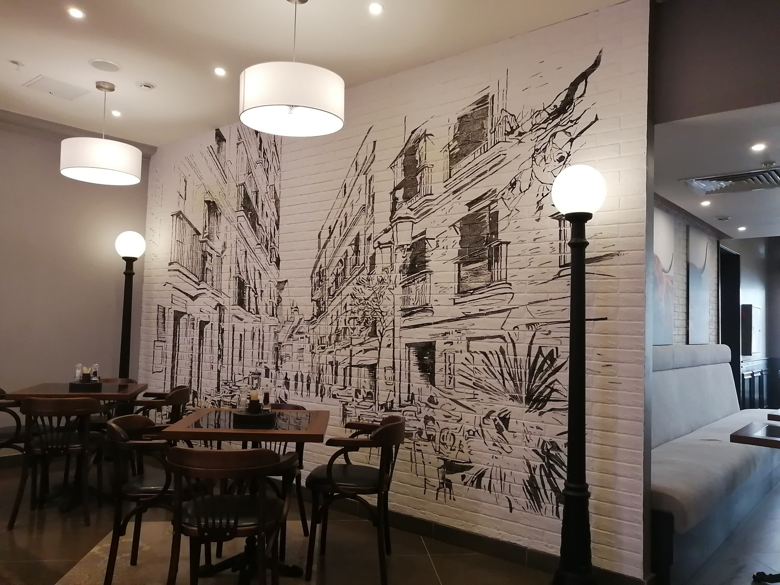 Дизайн ресторана  Del Toro Grill&Bar ул.Арбат д.9