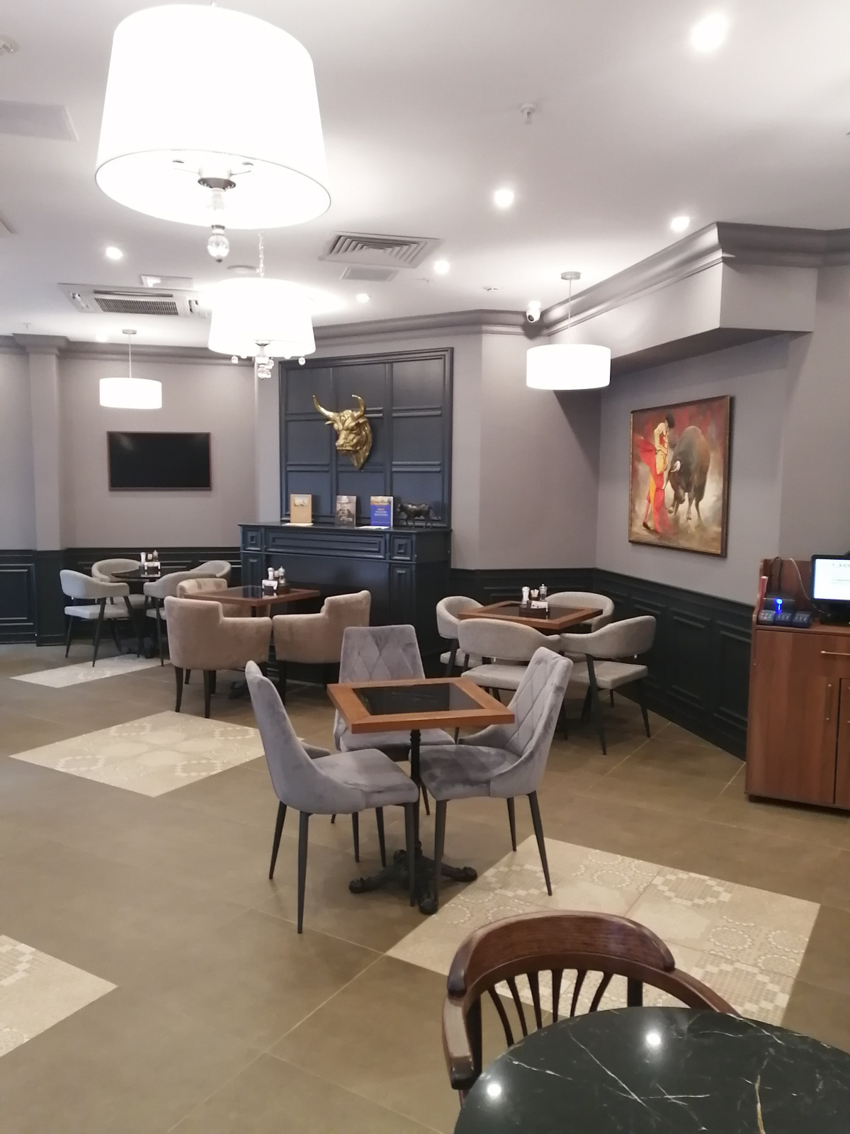 Дизайн ресторана  Del Toro Grill&Bar ул.Арбат д.9