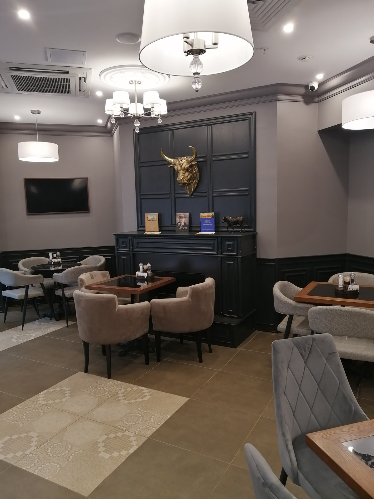 Дизайн ресторана  Del Toro Grill&Bar ул.Арбат д.9