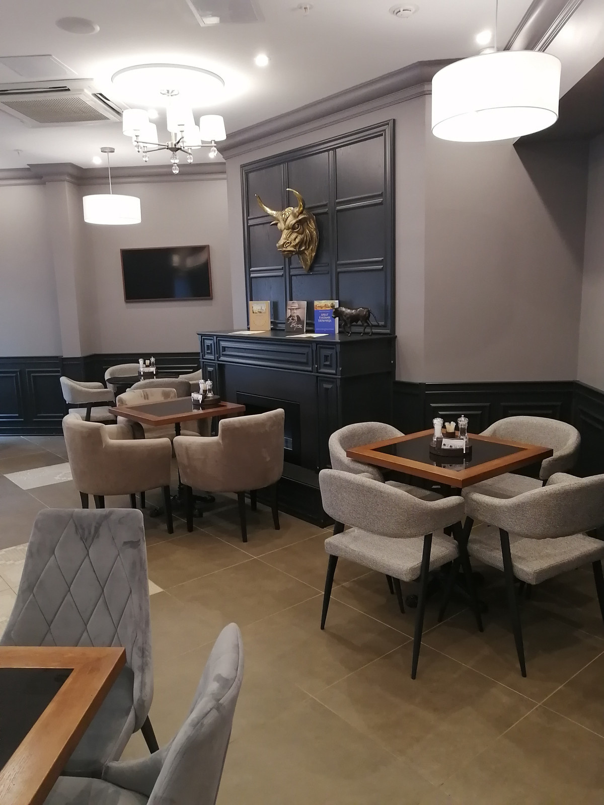 Дизайн ресторана  Del Toro Grill&Bar ул.Арбат д.9