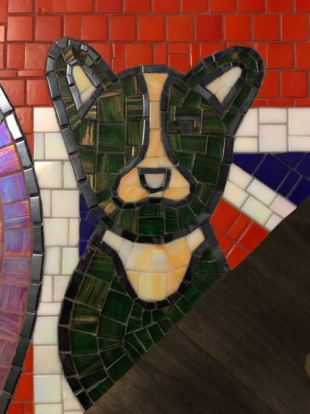 Мозаика по эскизу клиента