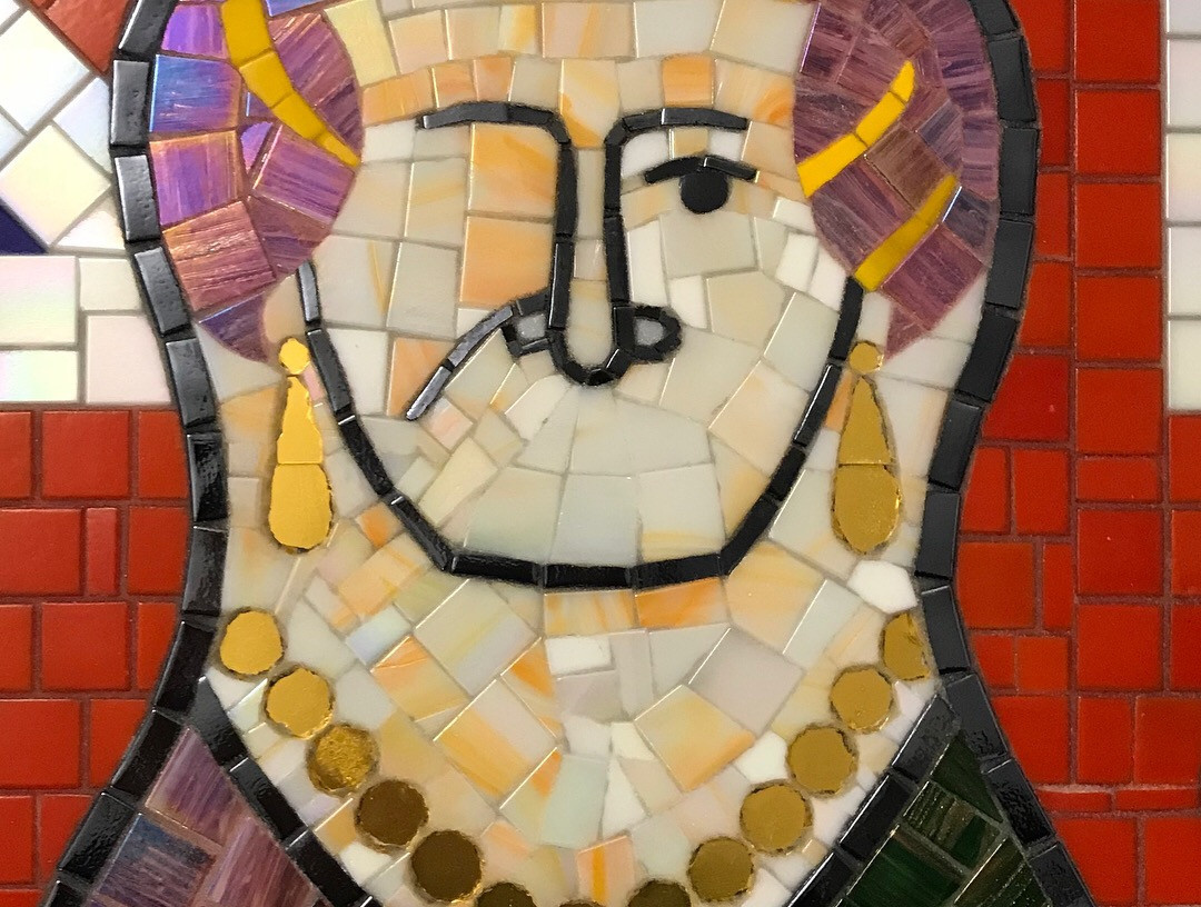 Мозаика по эскизу клиента