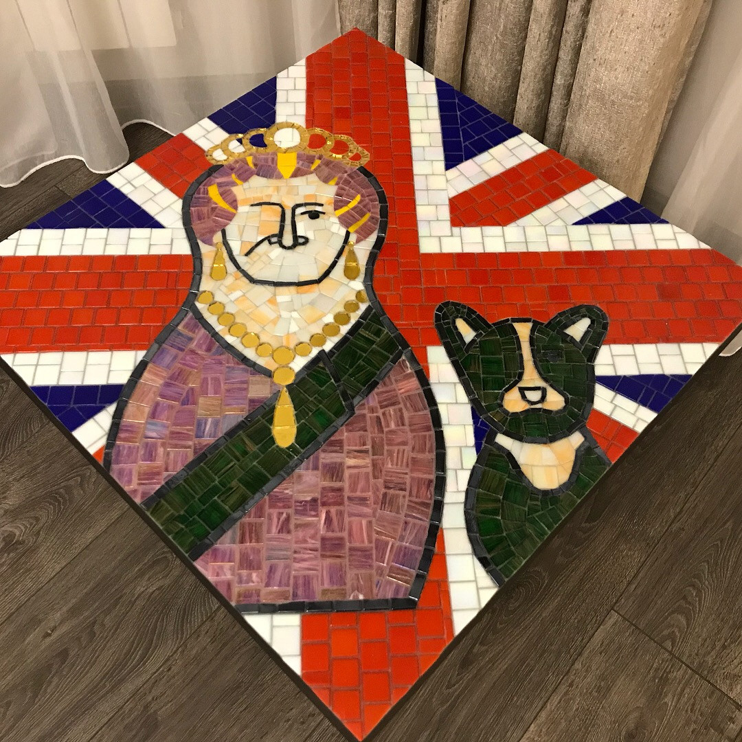 Мозаика по эскизу клиента