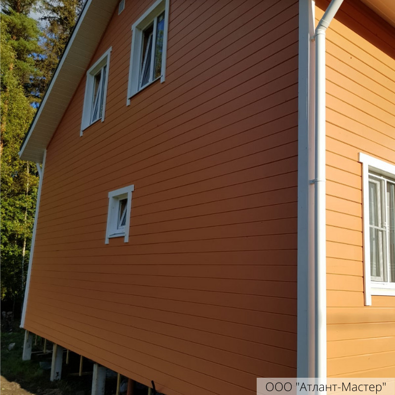 Покраска дома 12