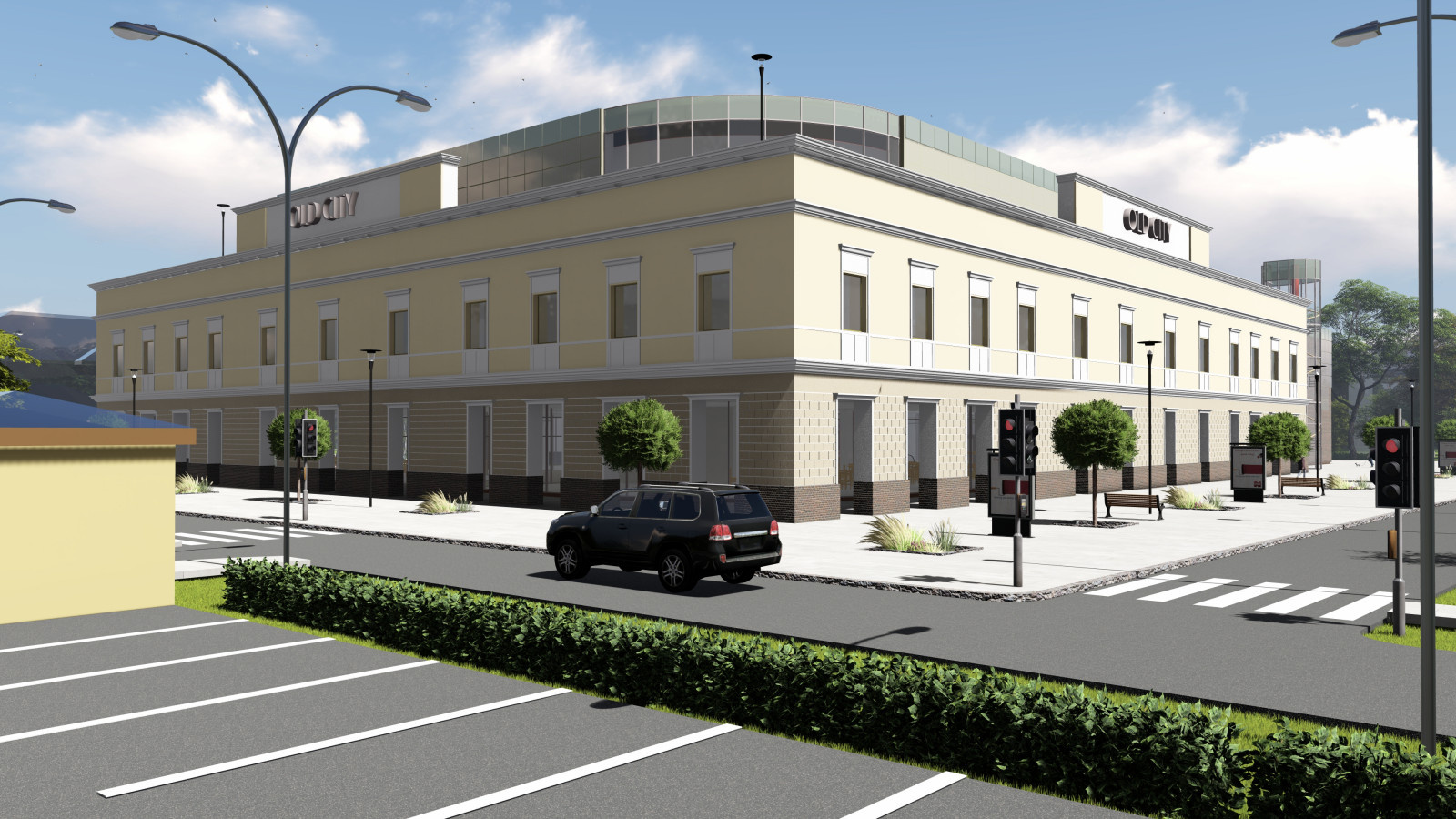 Торгово-развлекательный центр OLD SITY в г. Ярославль