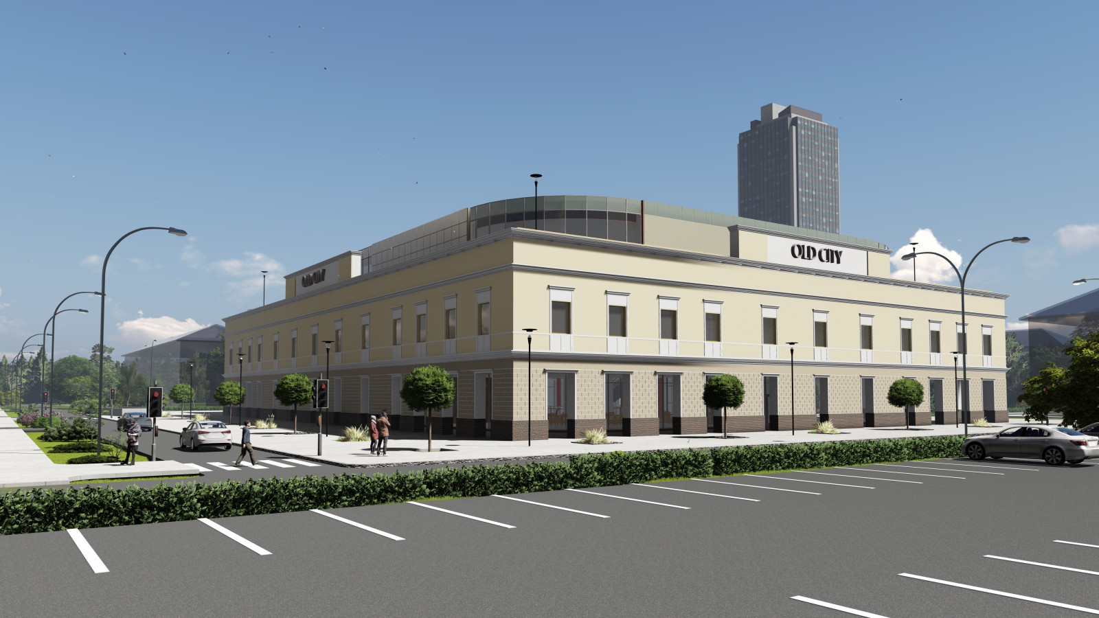 Торгово-развлекательный центр OLD SITY в г. Ярославль