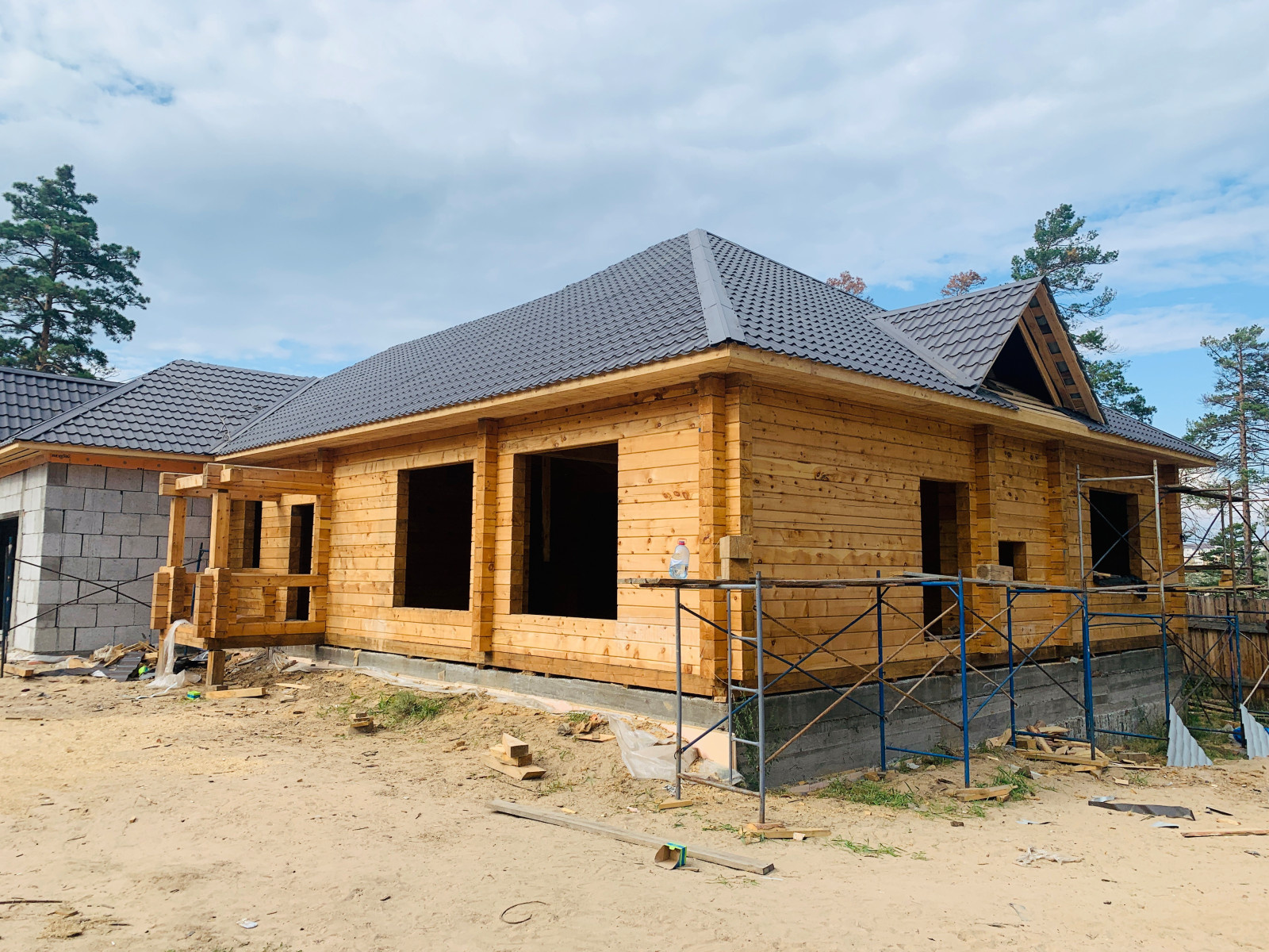 Дом из профилированного бруса