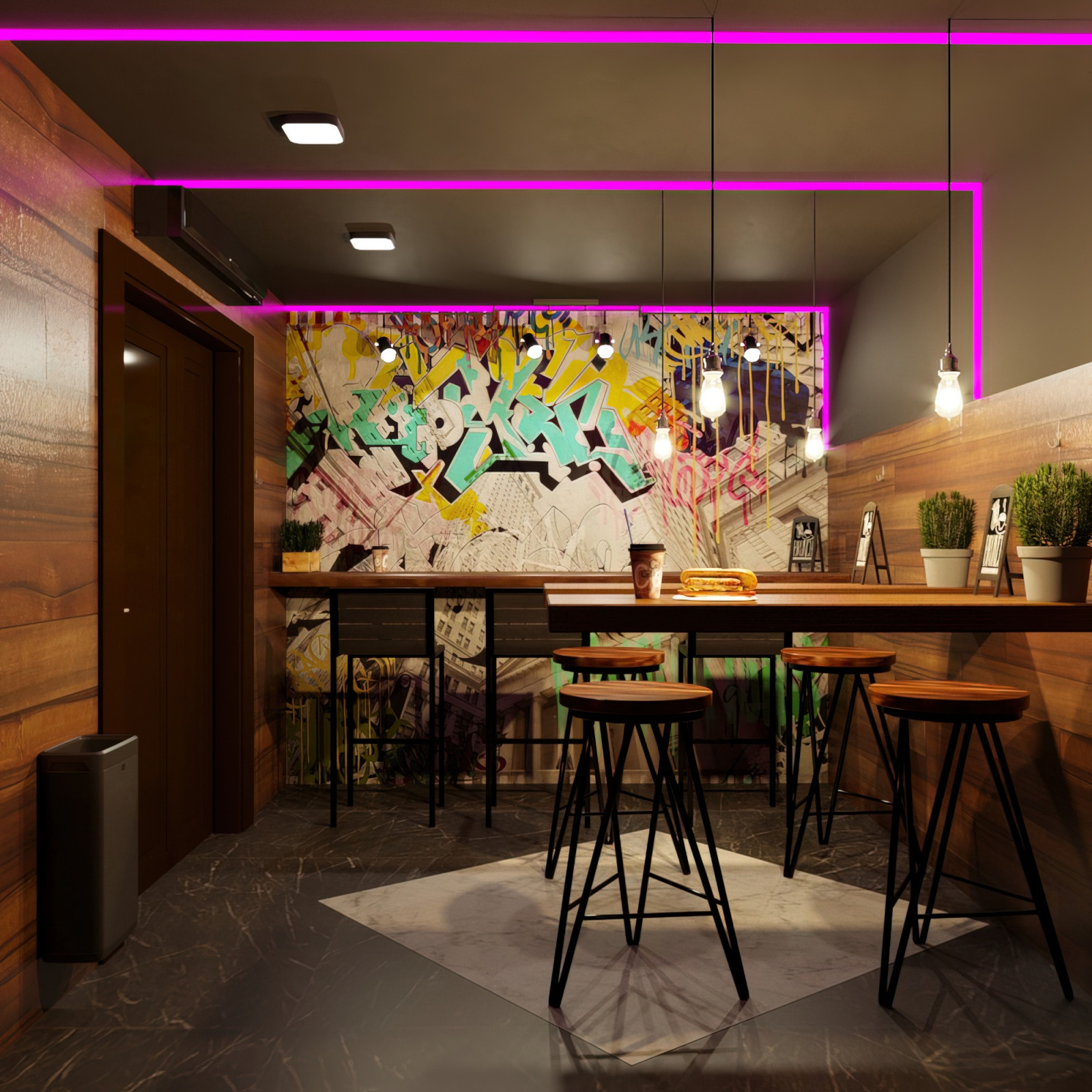 Кафе фастфуд