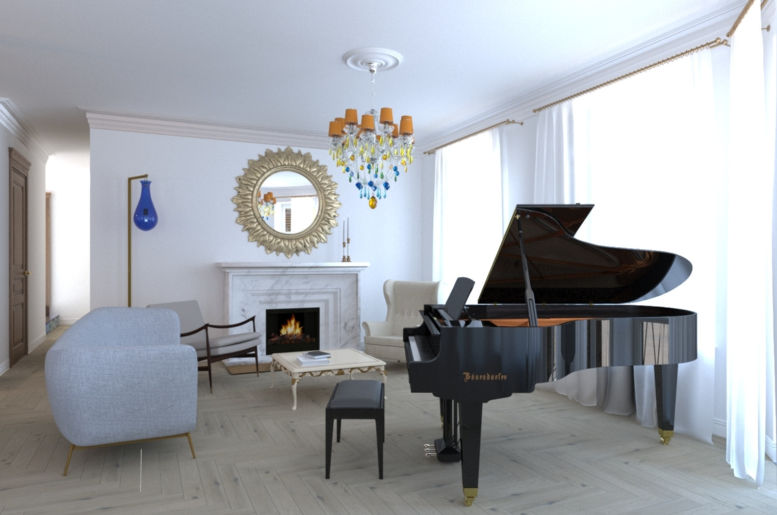 Квартира на Пестеля в сицилийском стиле