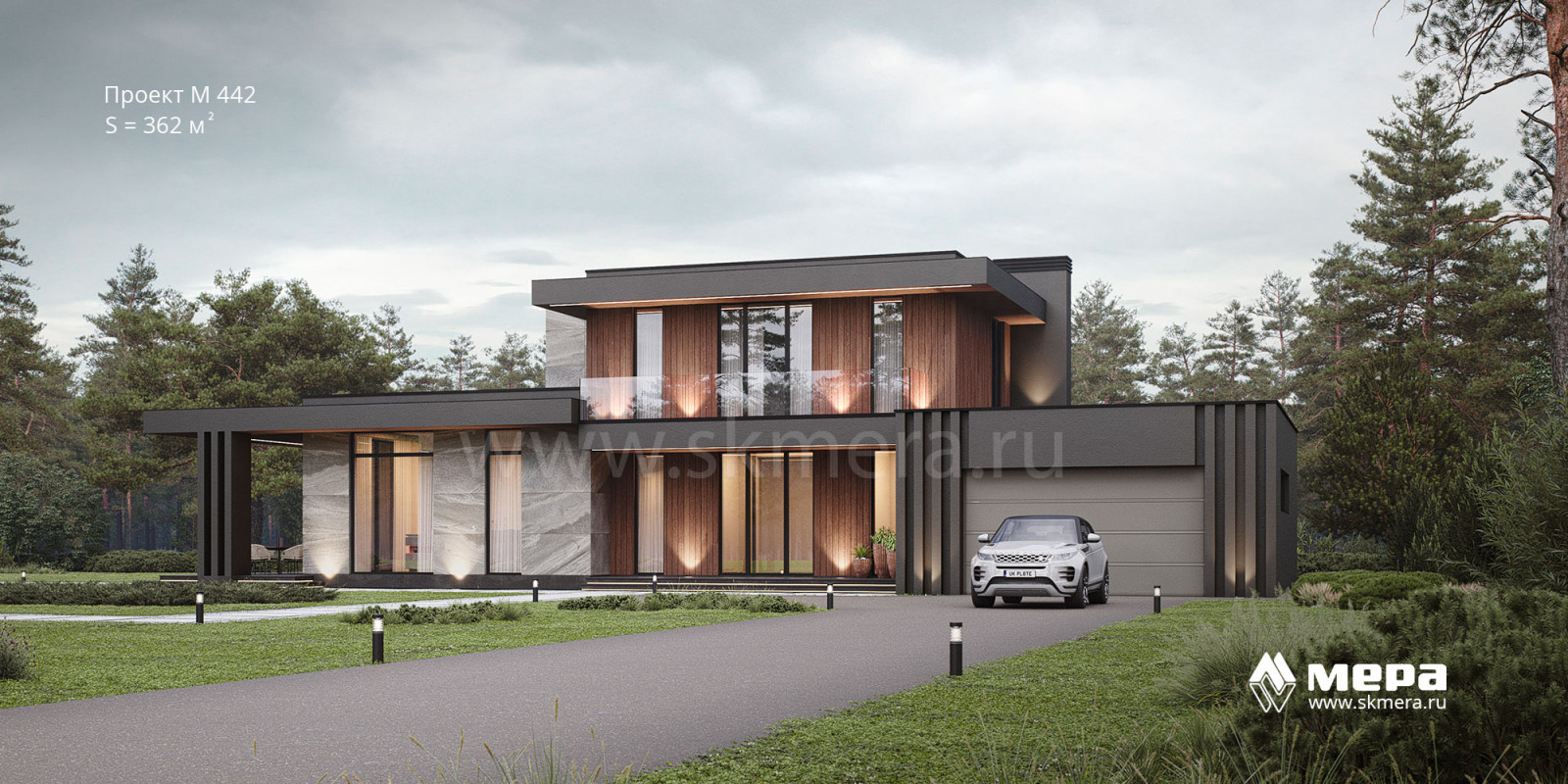 Проекты современных каменных домов