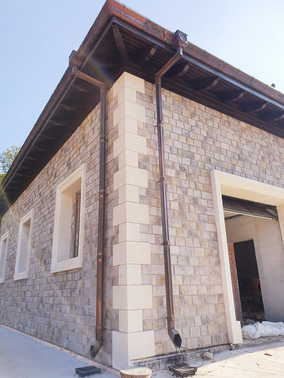 Медная водосточная система «Antique»