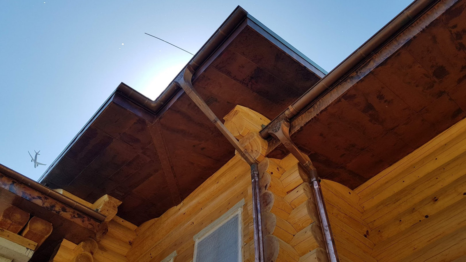 Медная водосточная система «Antique»