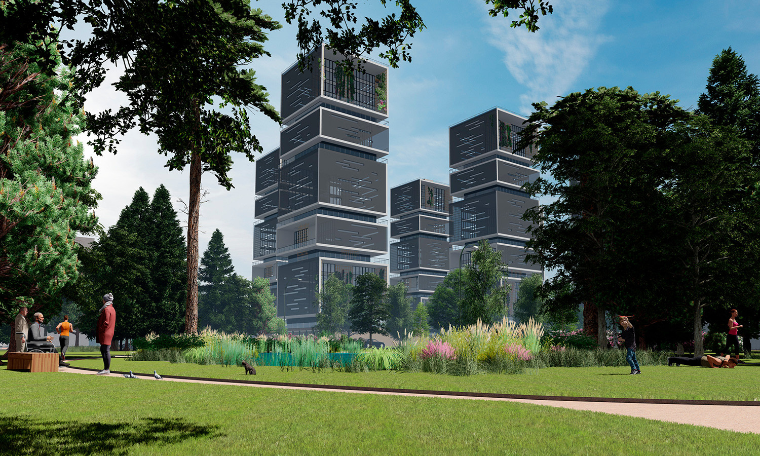 Обложка проекта: Общественно-жилой ЭКО-комплекс "Future".