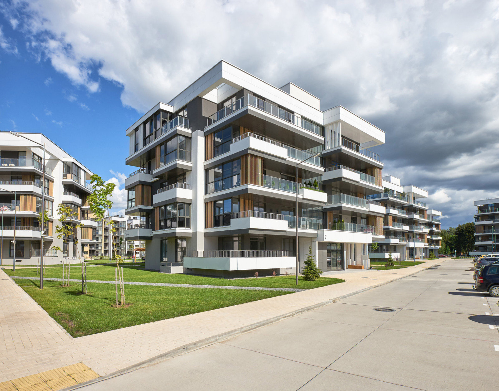 Фото экстерьера дома квартала "ПИРС"