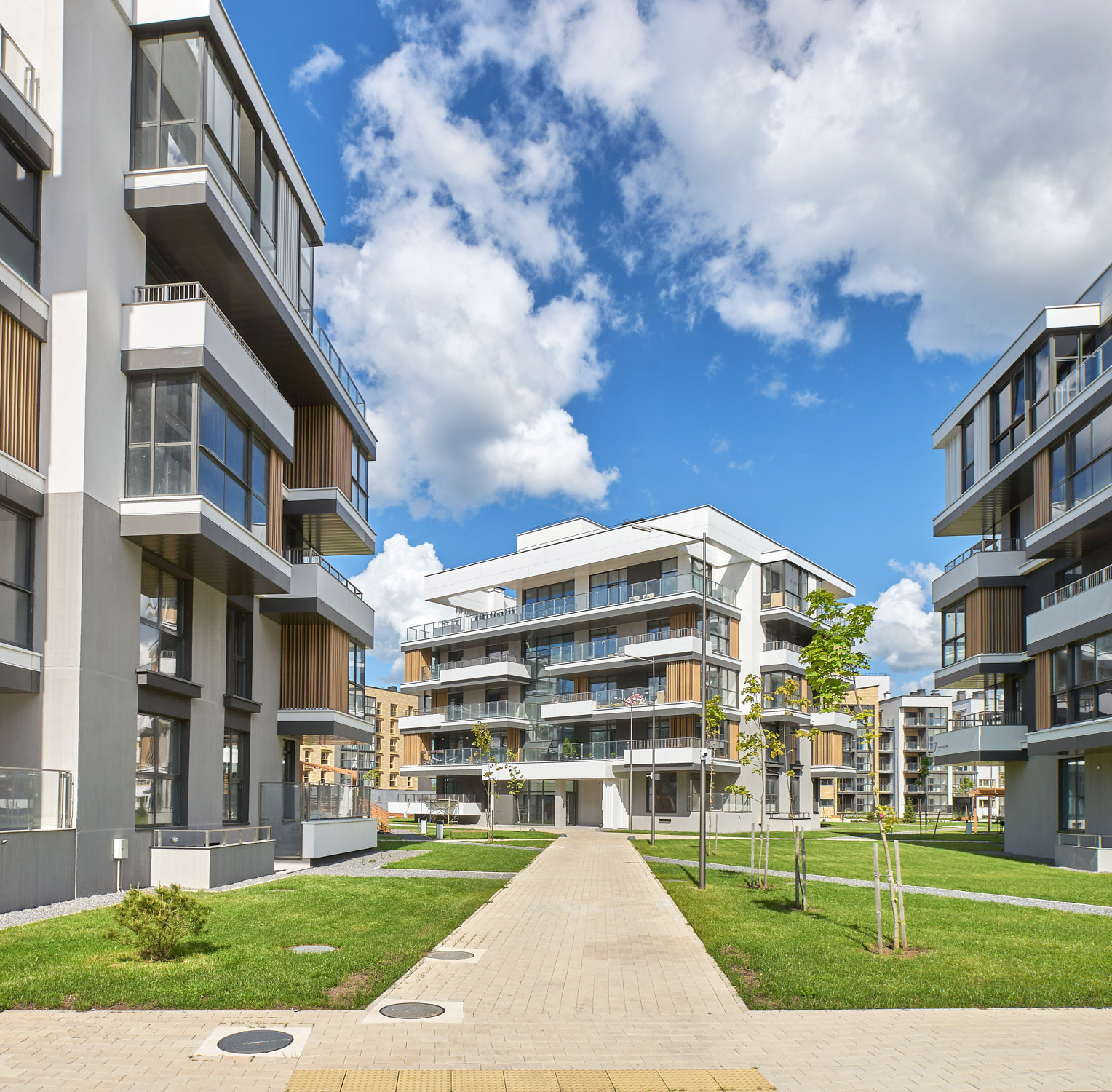 Фото экстерьера дома квартала "ПИРС"