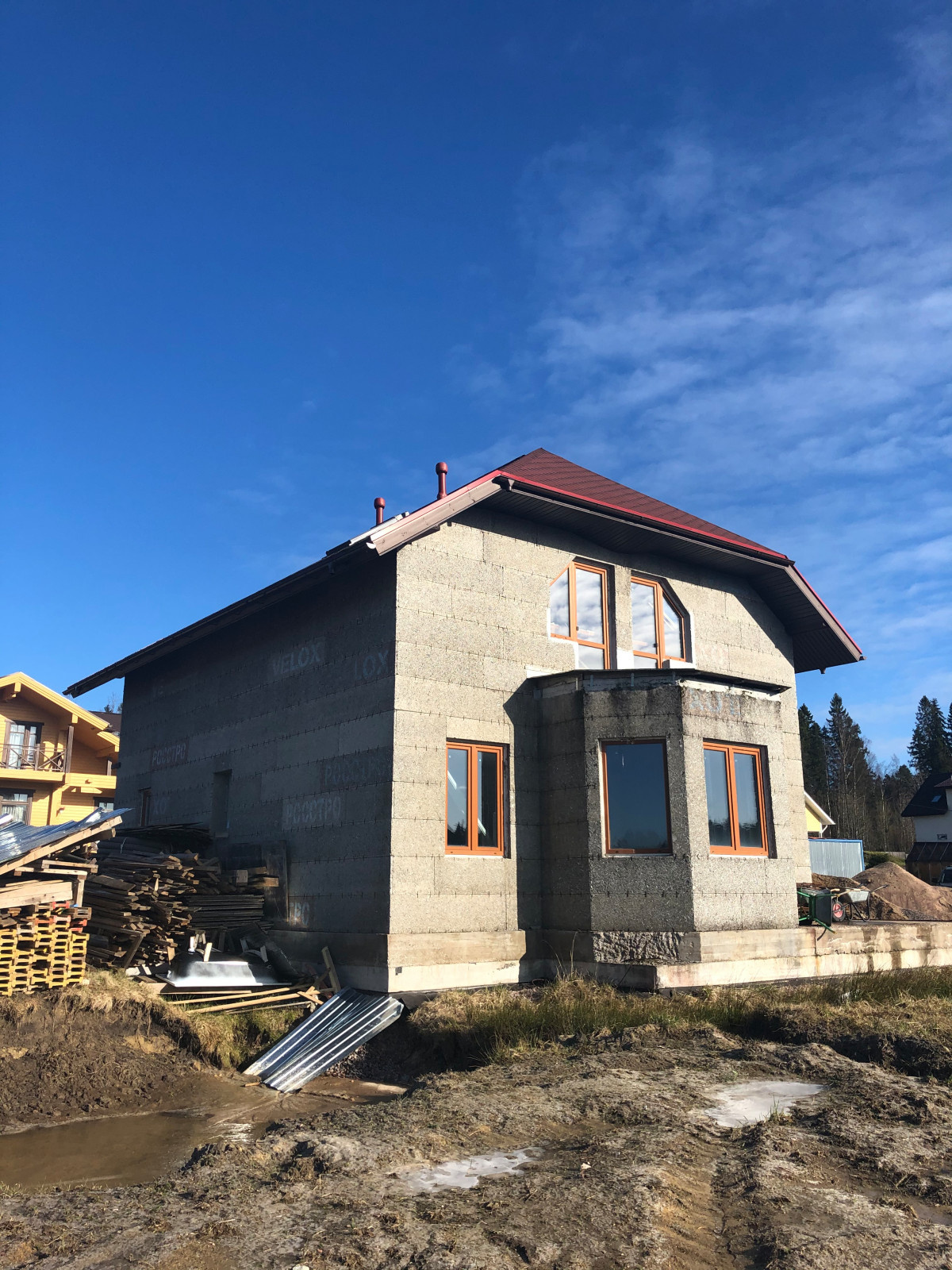 Дом до реконструкции в кп "Капелла"