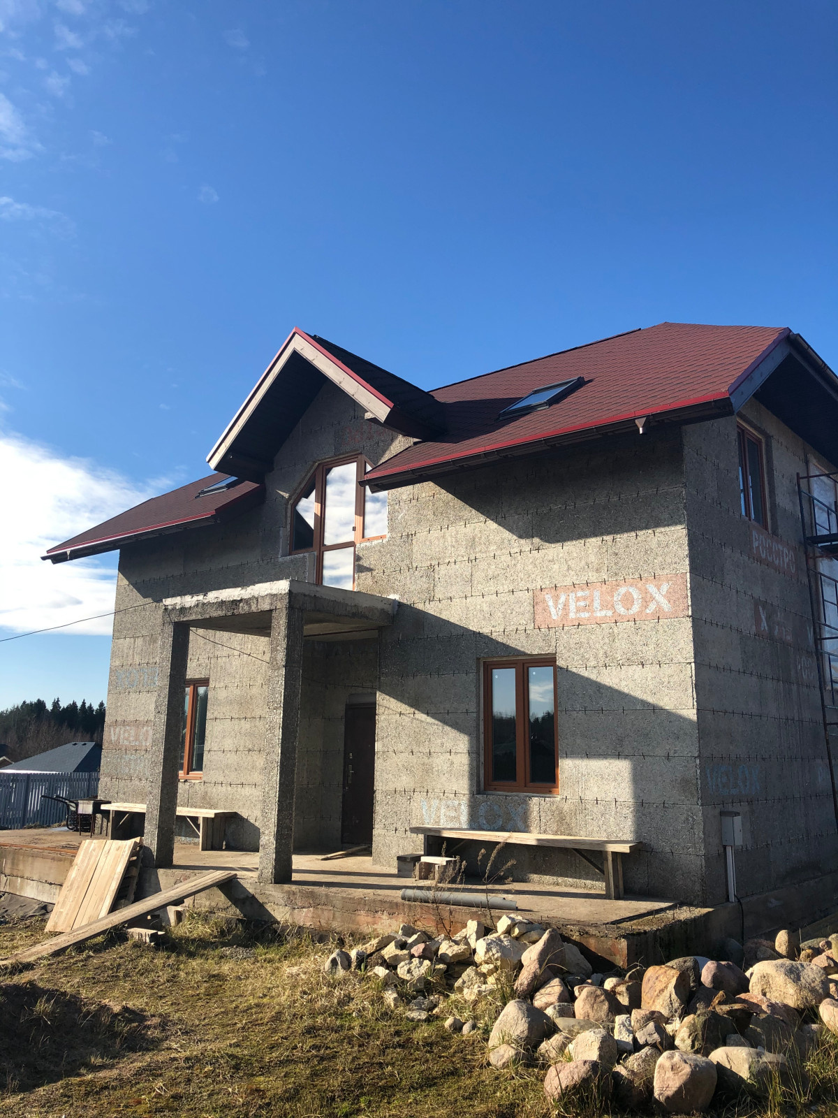 Дом до реконструкции в кп "Капелла"