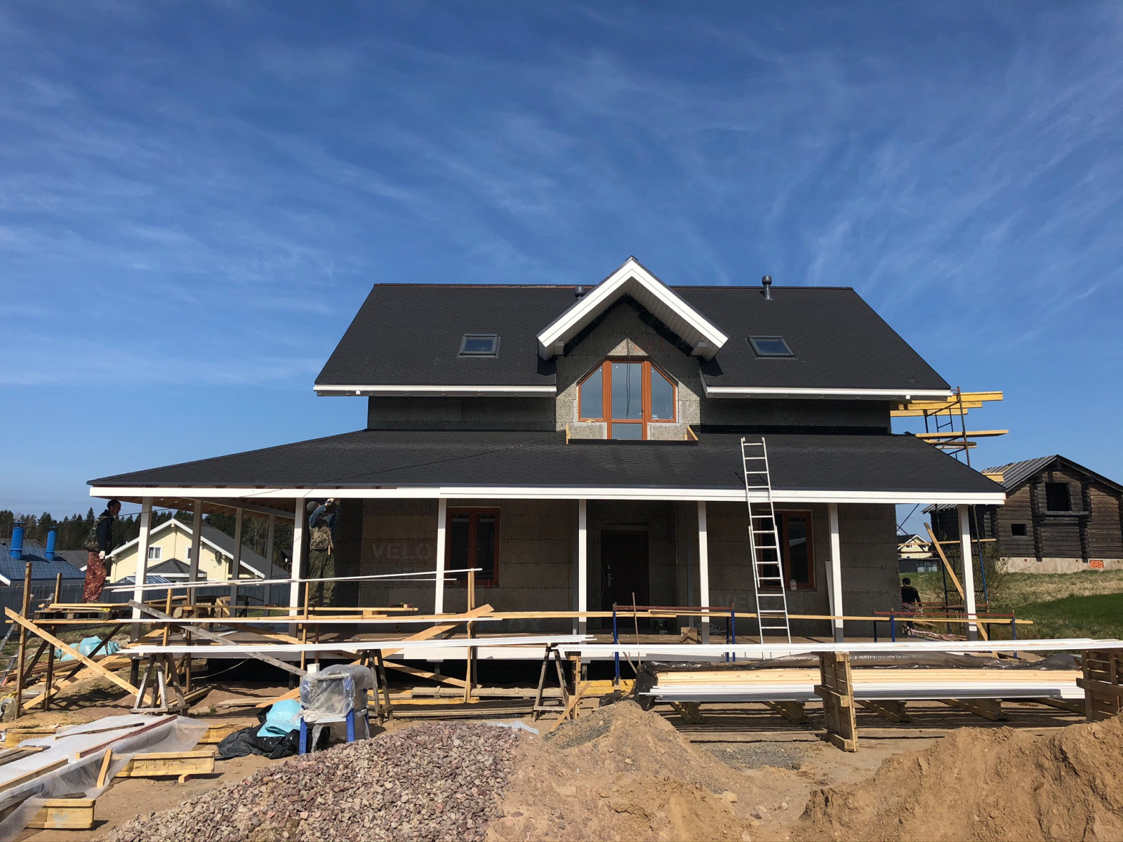 Реконструкция дома в кп "Капелла"