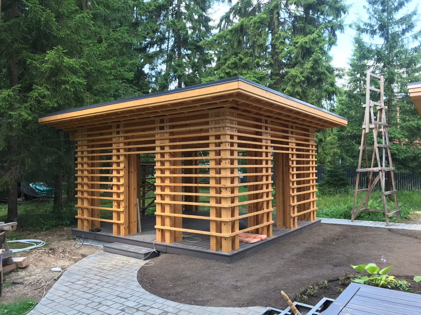 Павилион для барбекю