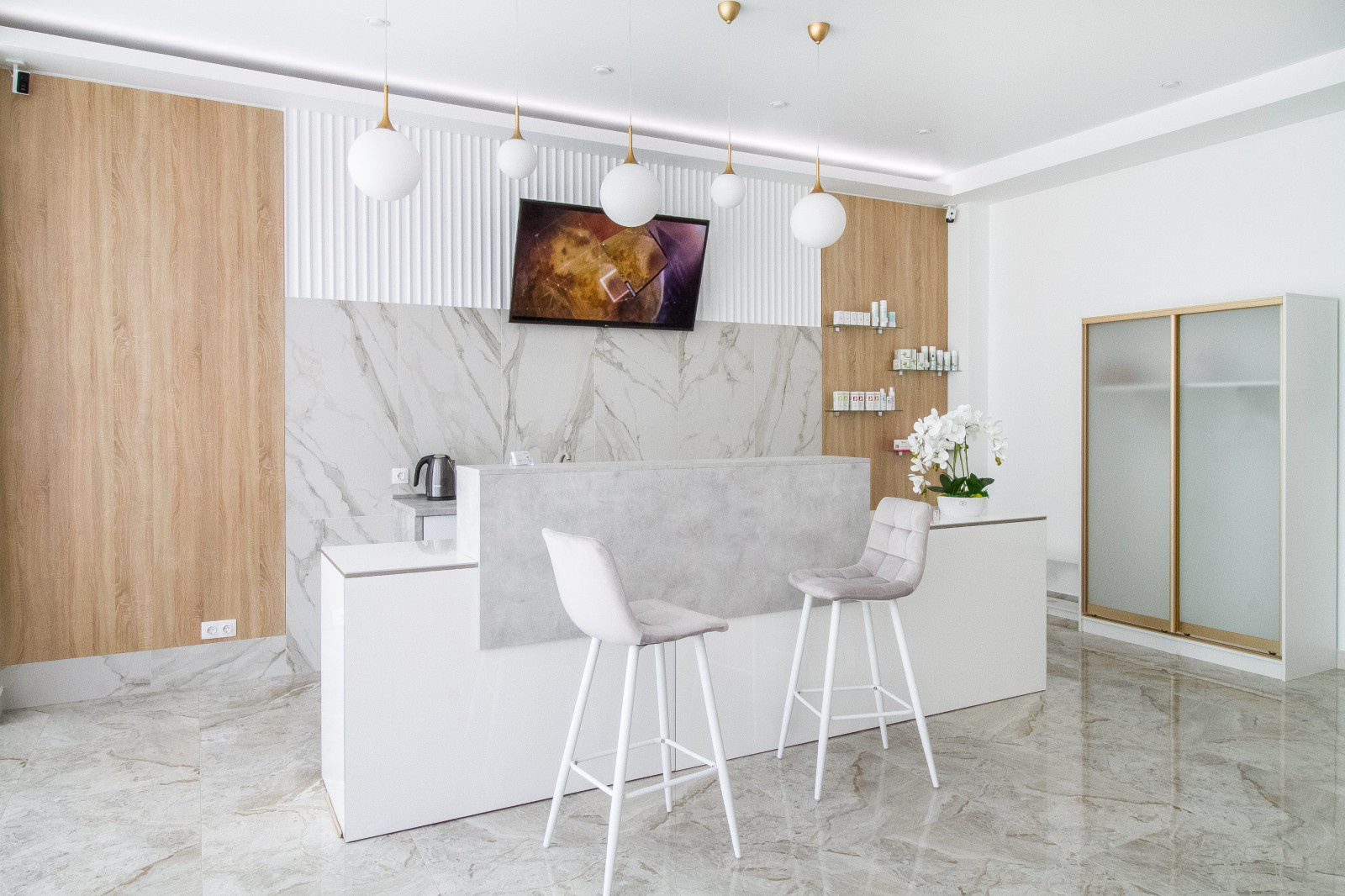 Салон красоты.