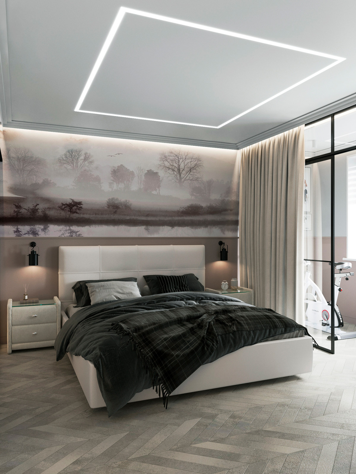 Спальня-кабинет