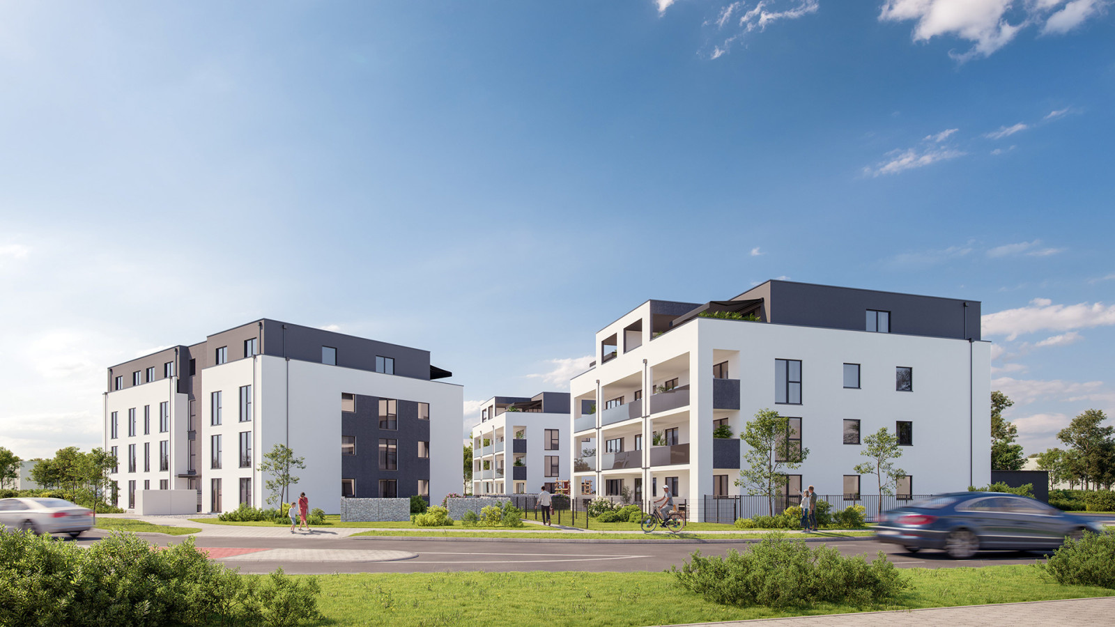 Neubau einer Wohnanlage mit 43 Wohneinheiten, Wiesental