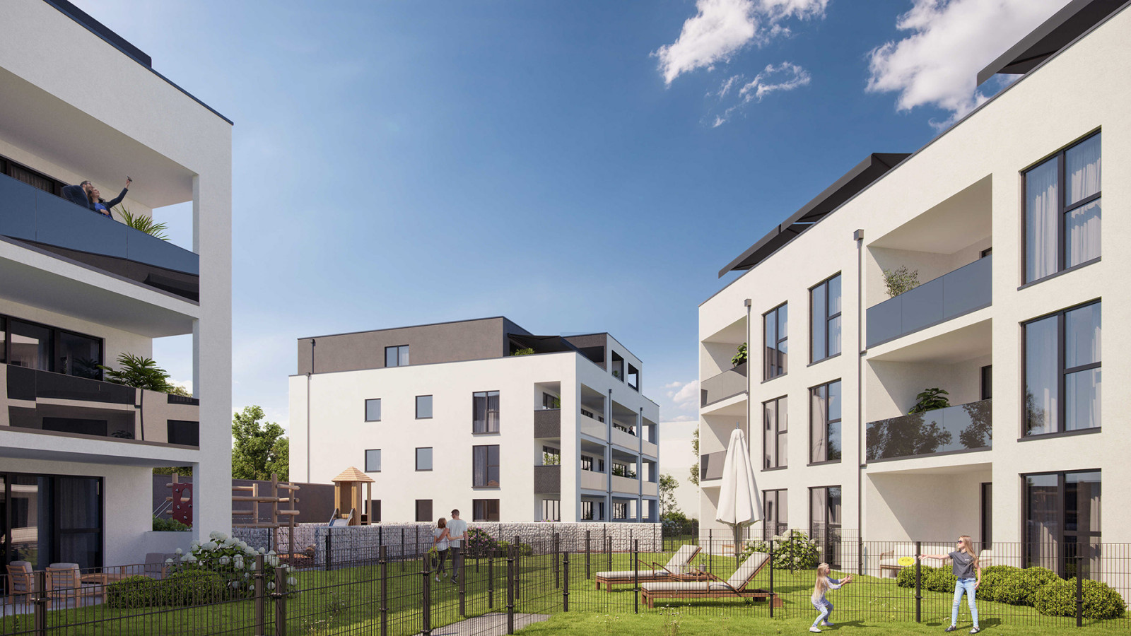 Neubau einer Wohnanlage mit 43 Wohneinheiten, Wiesental