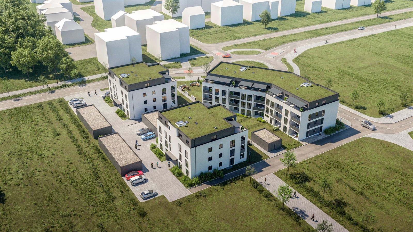 Neubau einer Wohnanlage mit 43 Wohneinheiten, Wiesental