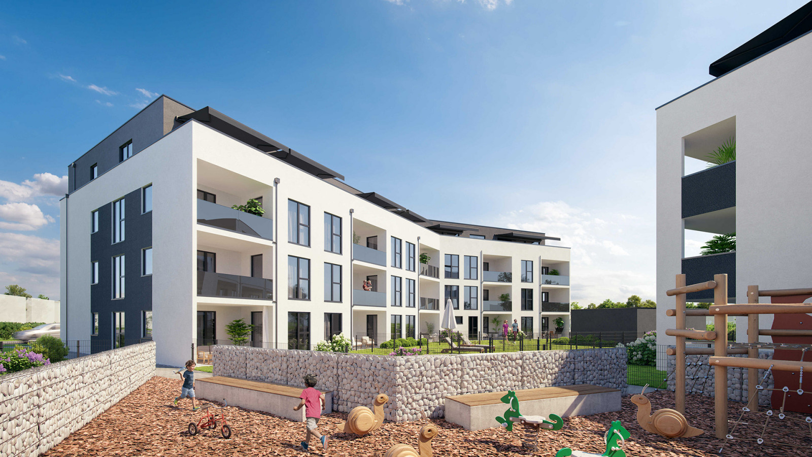 Neubau einer Wohnanlage mit 43 Wohneinheiten, Wiesental