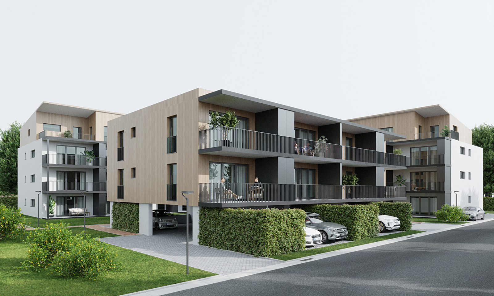 Neues Mehrfamilienhaus