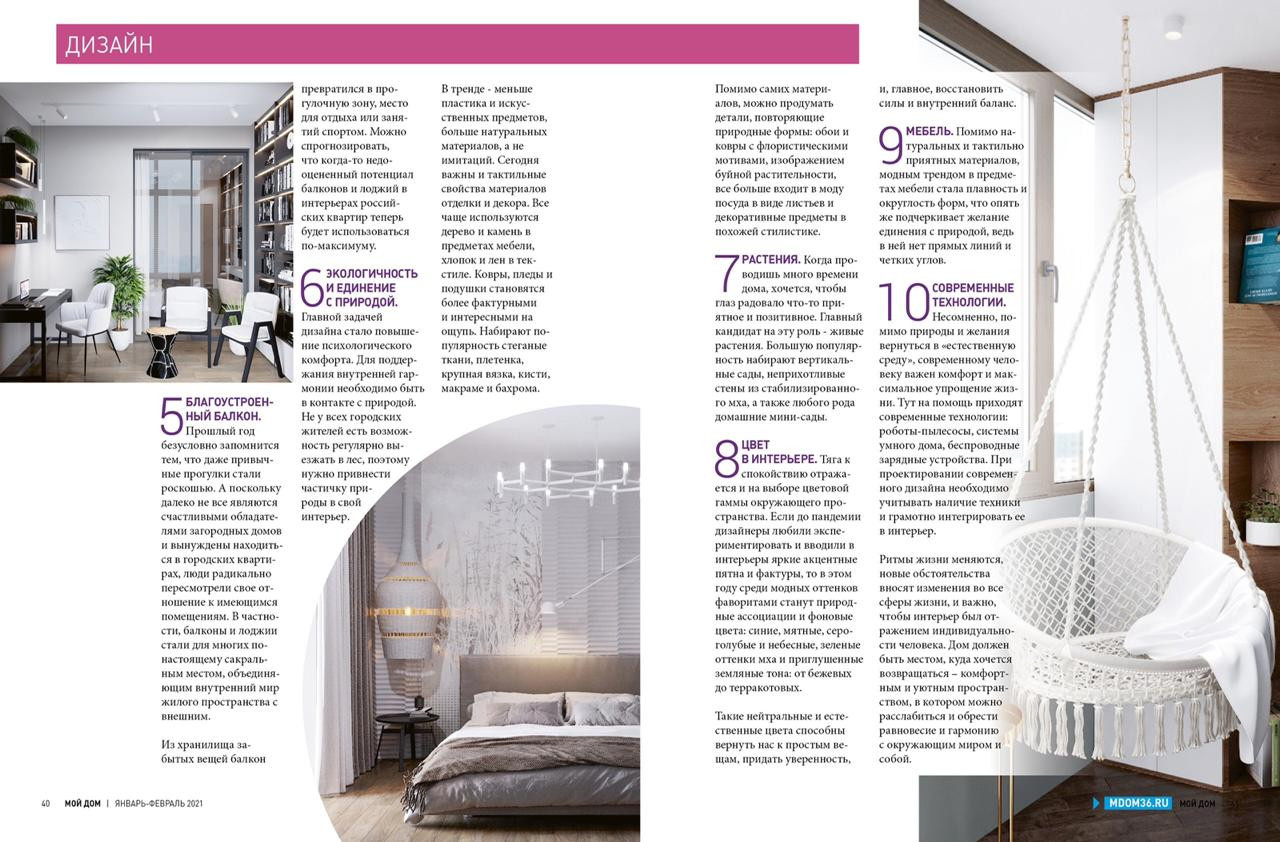 Публикации проектов