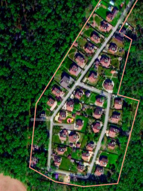 Дом - 200 м2 - с планировкой участка;