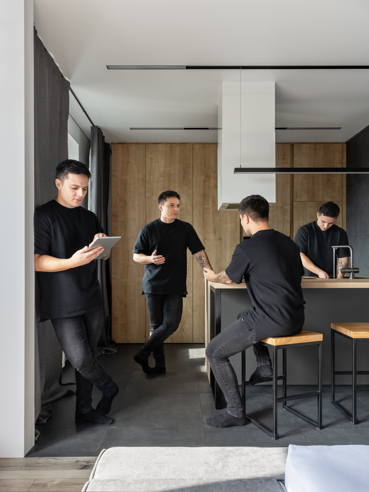 Houzz тур: 44 кв.м — интерьер для программиста в Самаре