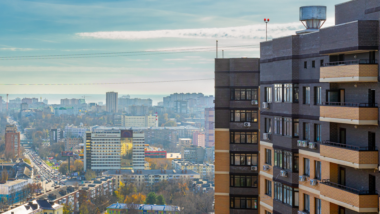 Съемка квартиры в ЖК "Сердце Ростова"