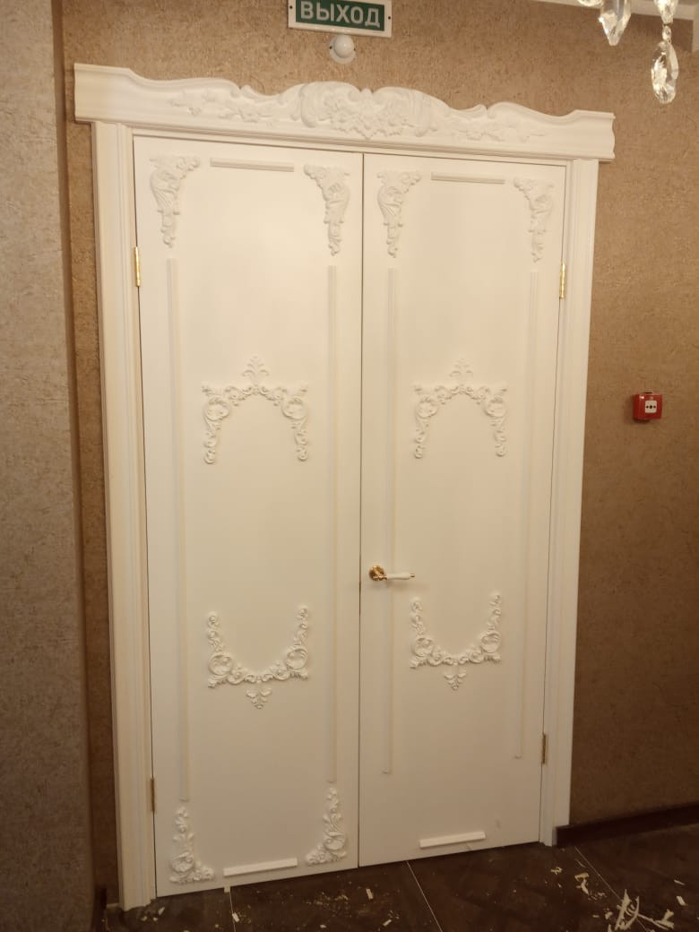 Двери в салон меха