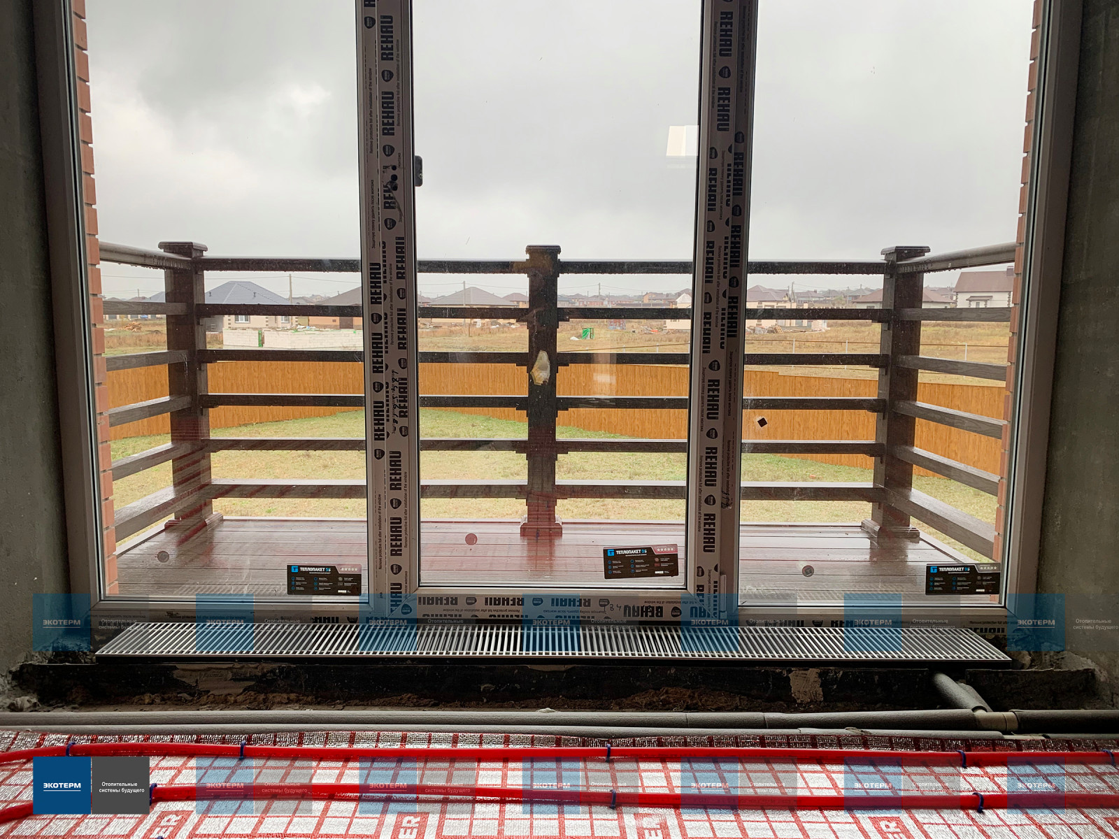 Теплый пол и внутрипольный конвектор