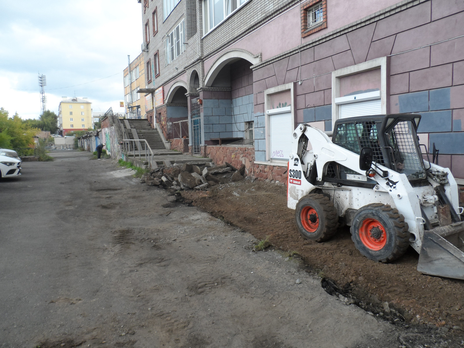 Ремонт отмостки