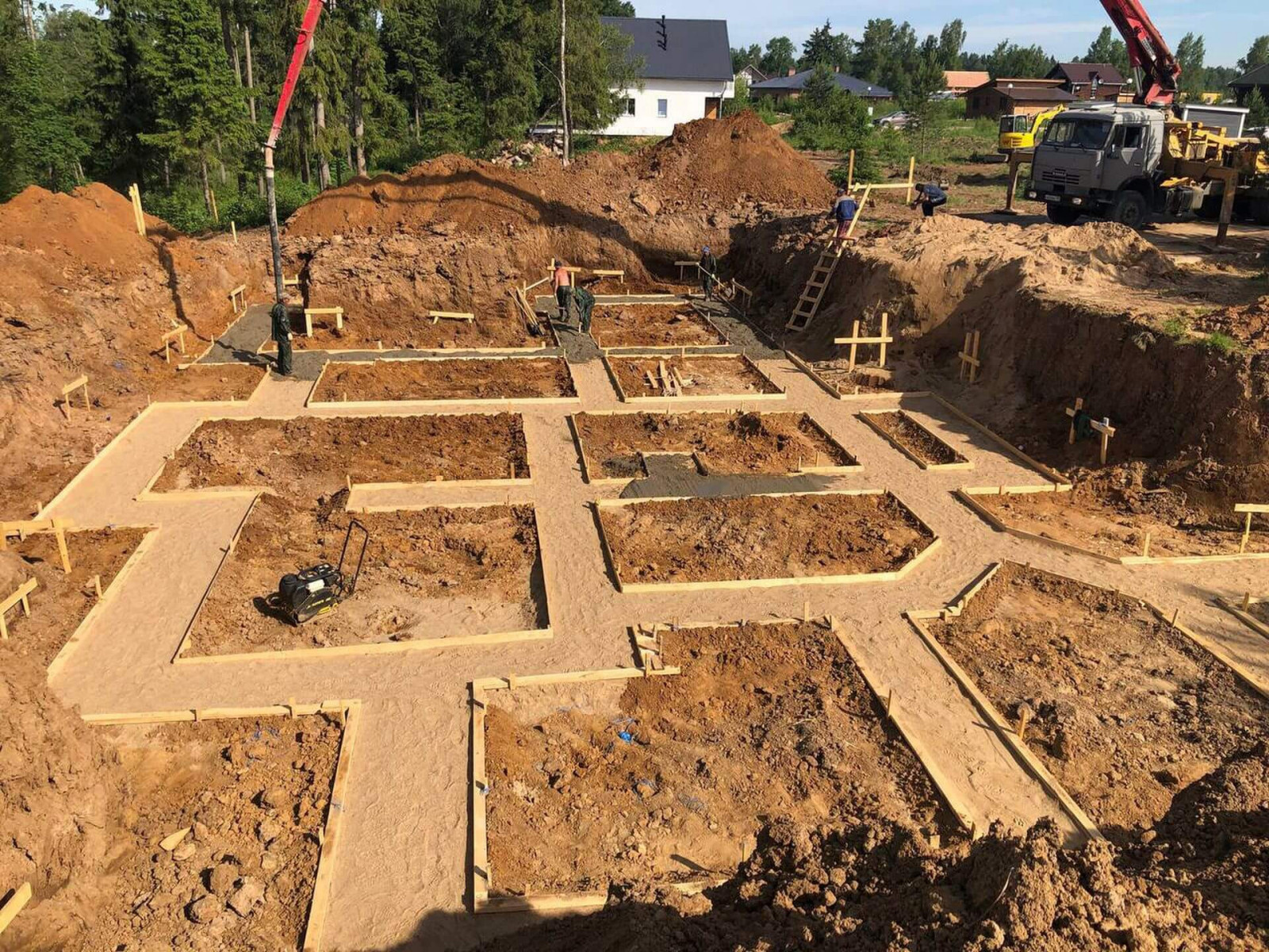 Изготовление фундамента