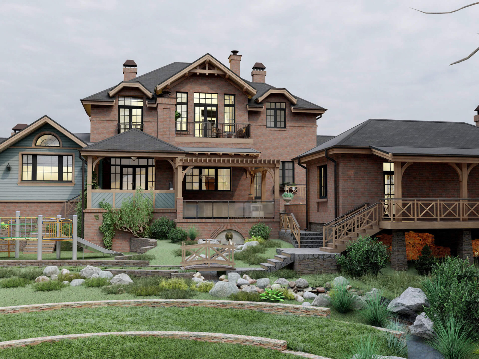 Обложка проекта: Частный дом под Звенигородом