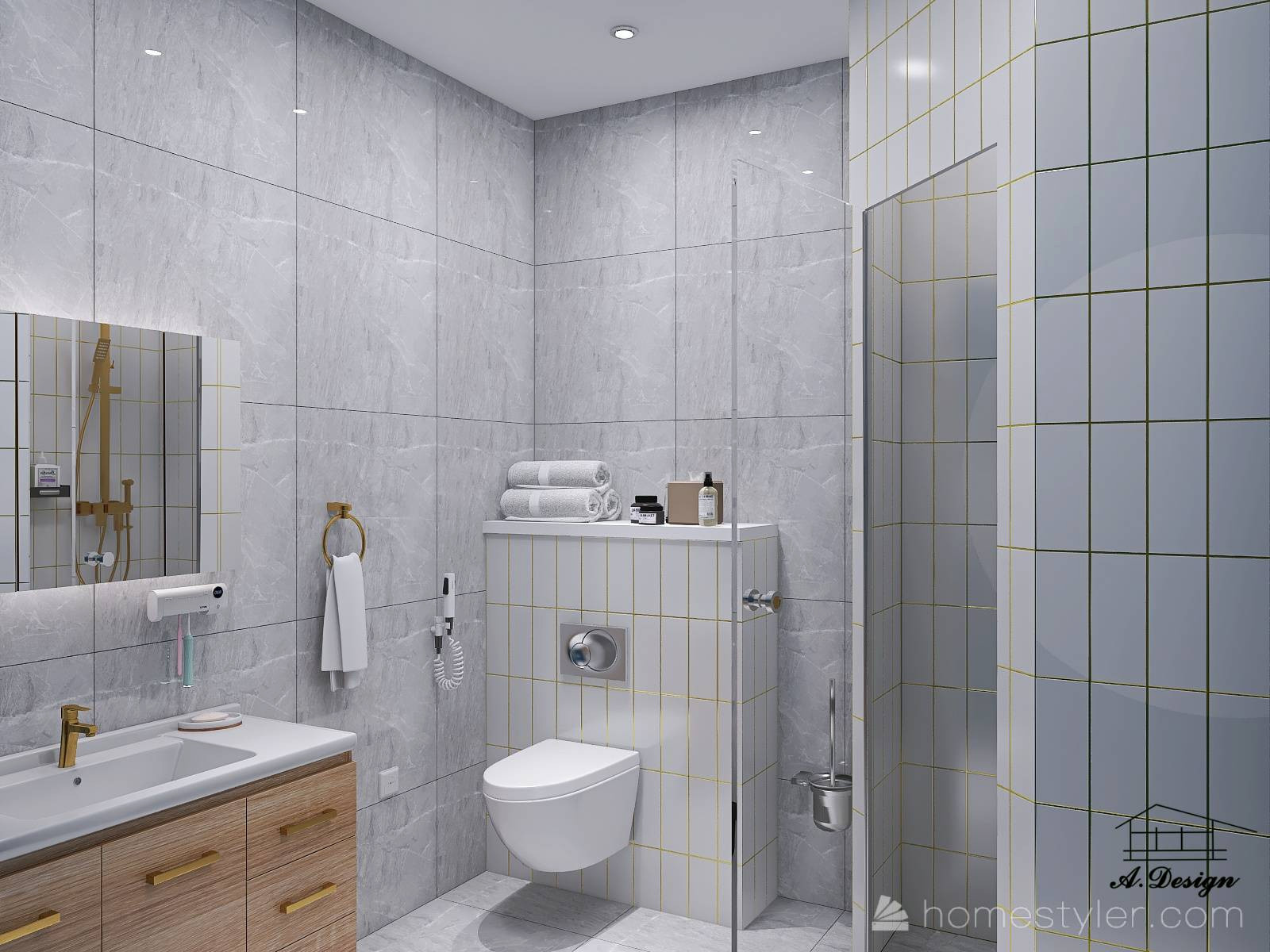 Проект в морском стиле