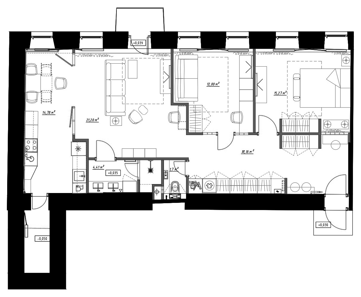 Перепланировка в старом фонде