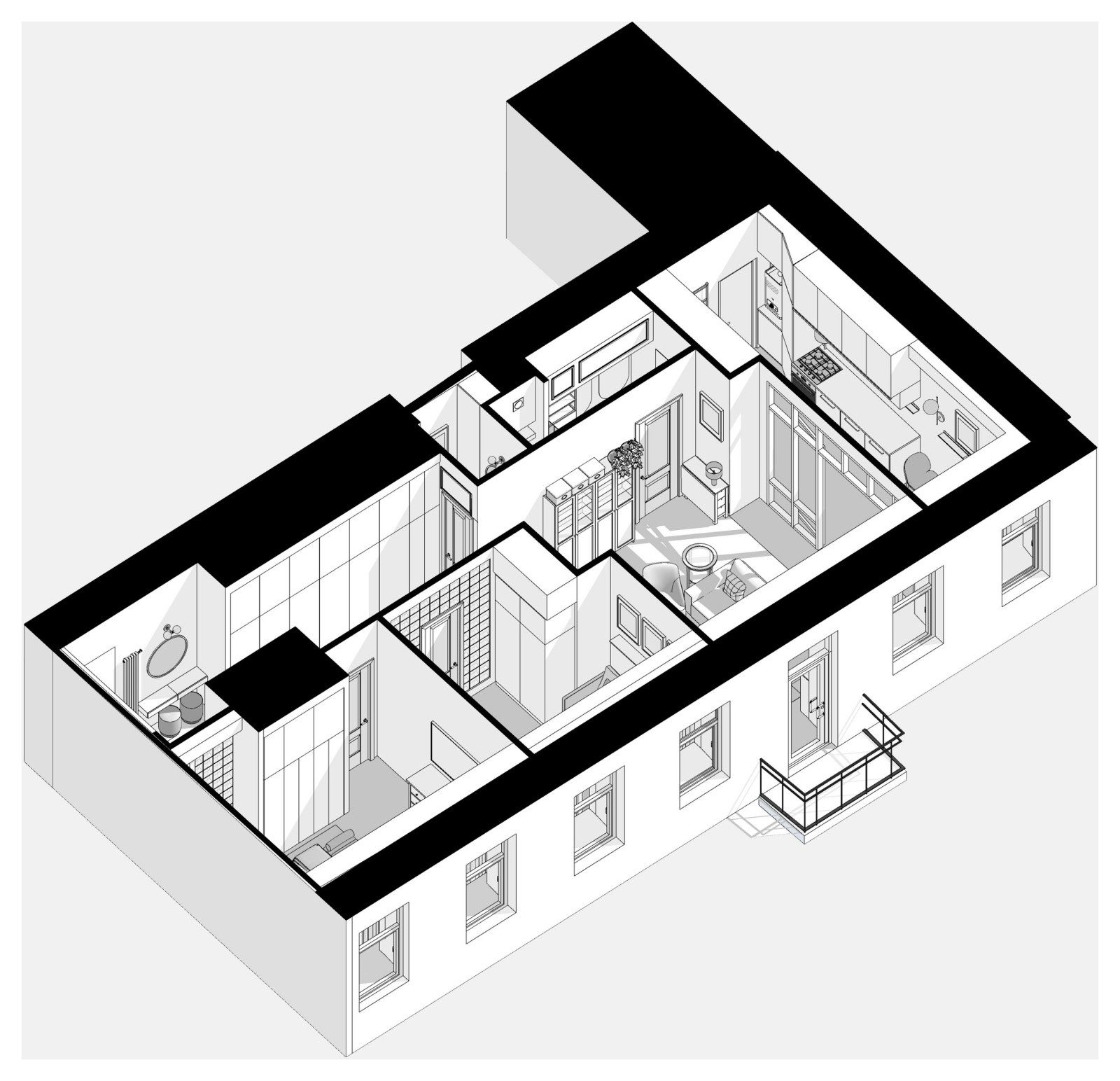 Перепланировка в старом фонде