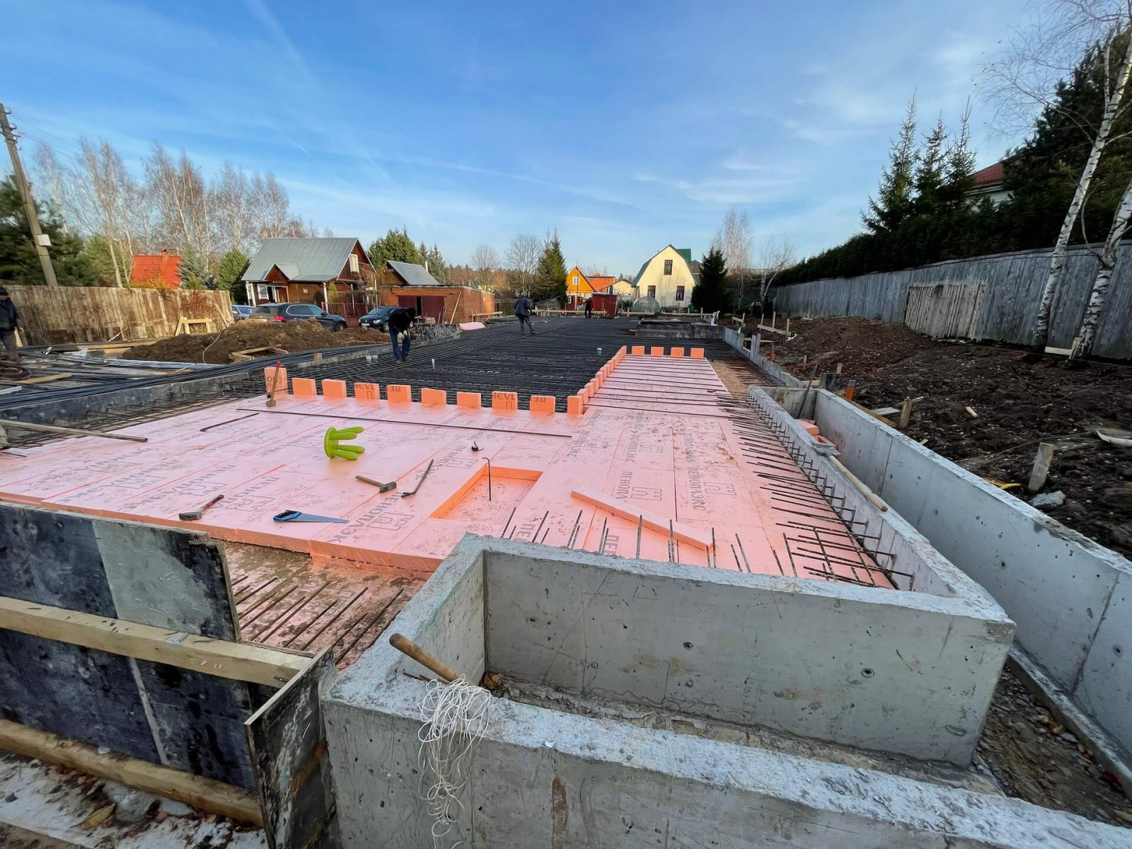 Строительство дома в Чигасово