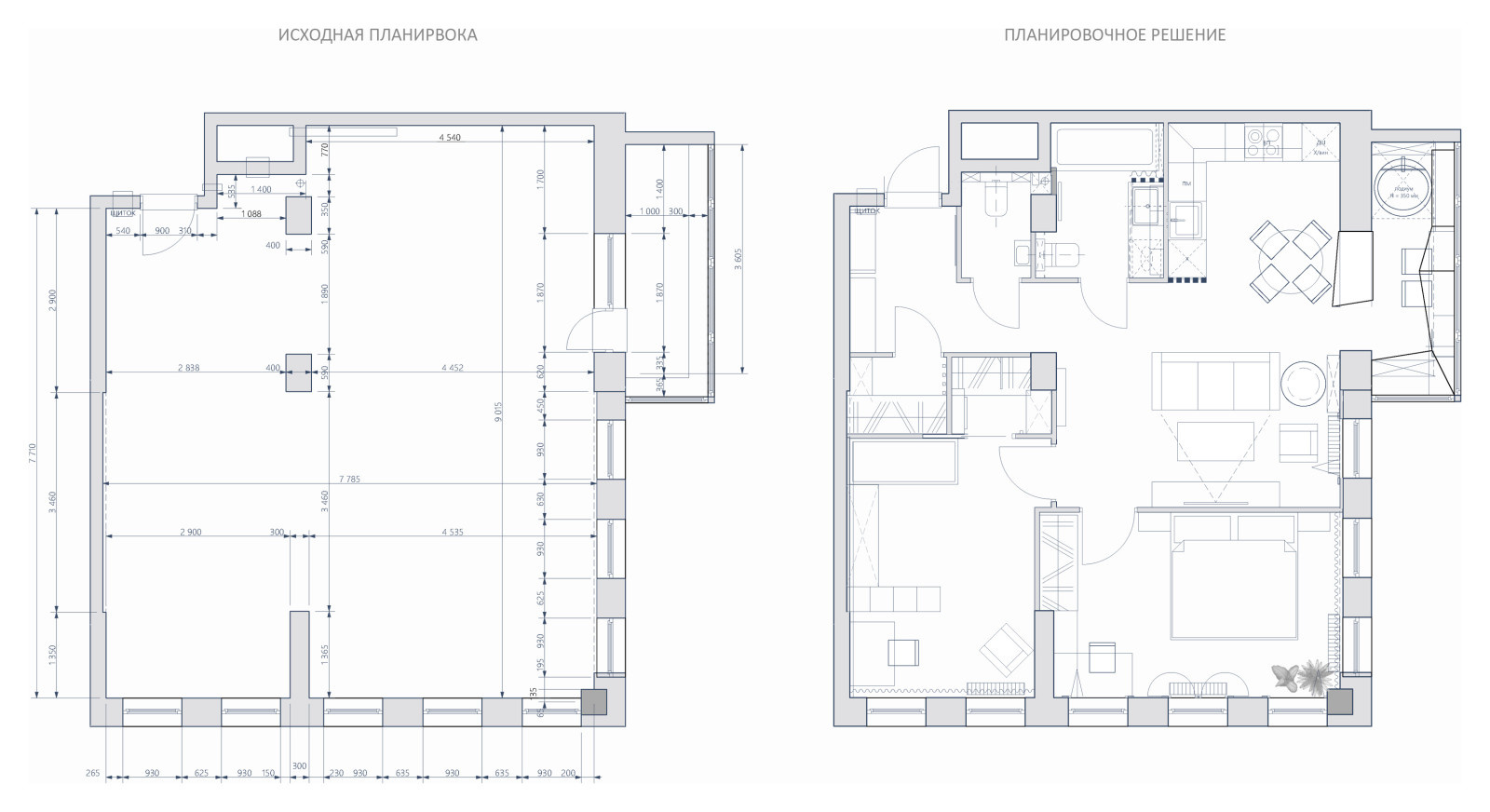 Квартира для семьи архитектора