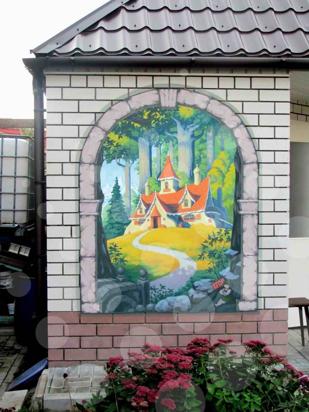 Роспись стен