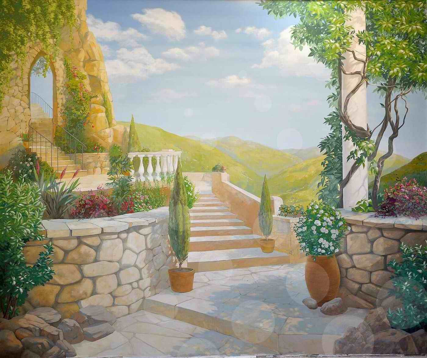 Роспись стен