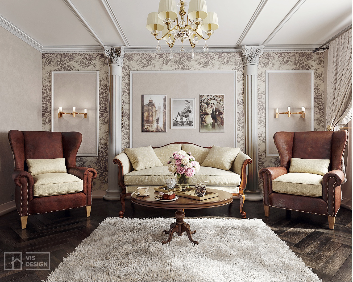 Классическая гостиная