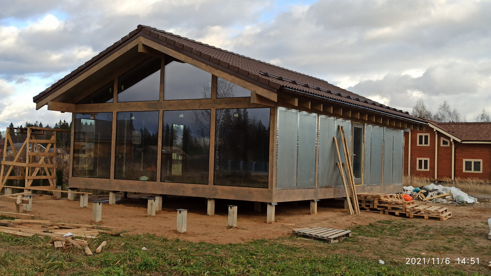 Монтаж черепицы